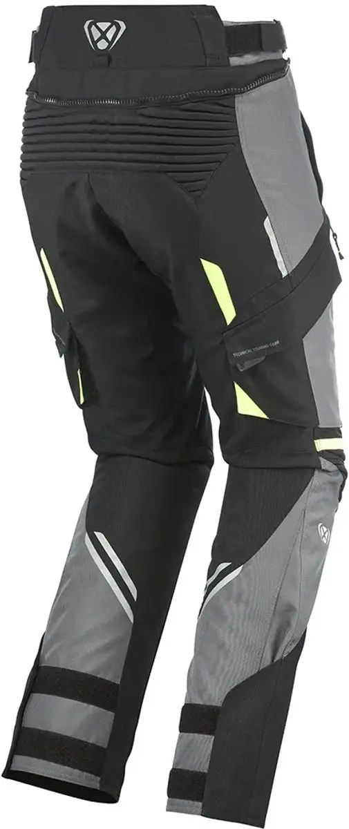 IXON Midgard PT Motorbroek - Maat M - Zwart/Grijs/Geel