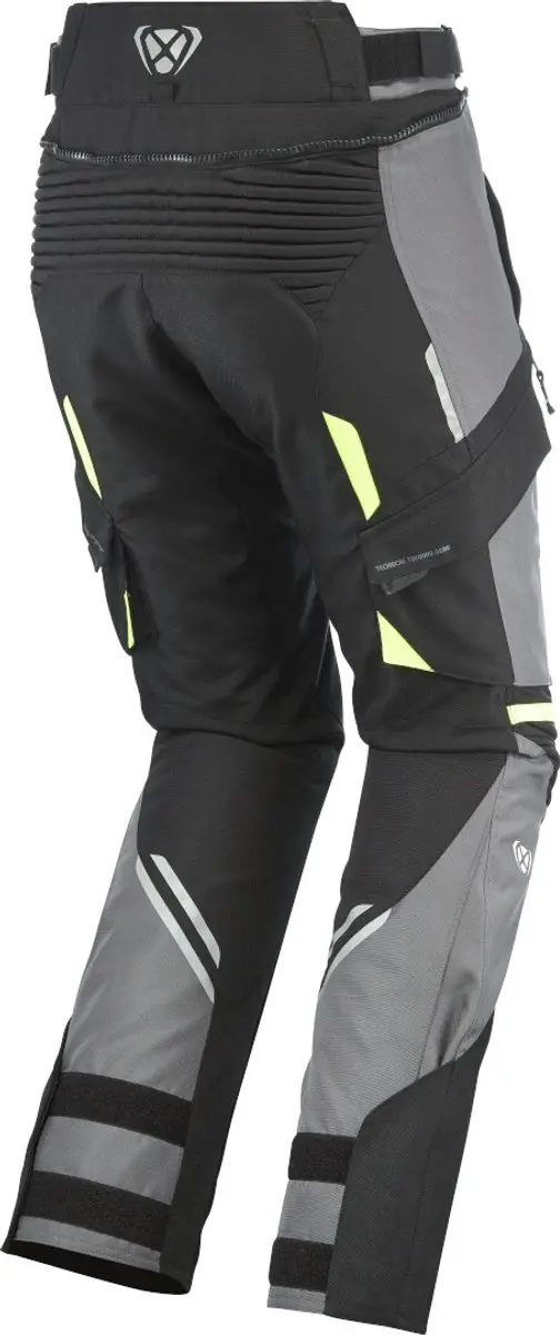 IXON Midgard PT Motorbroek - Maat M - Zwart/Grijs/Geel
