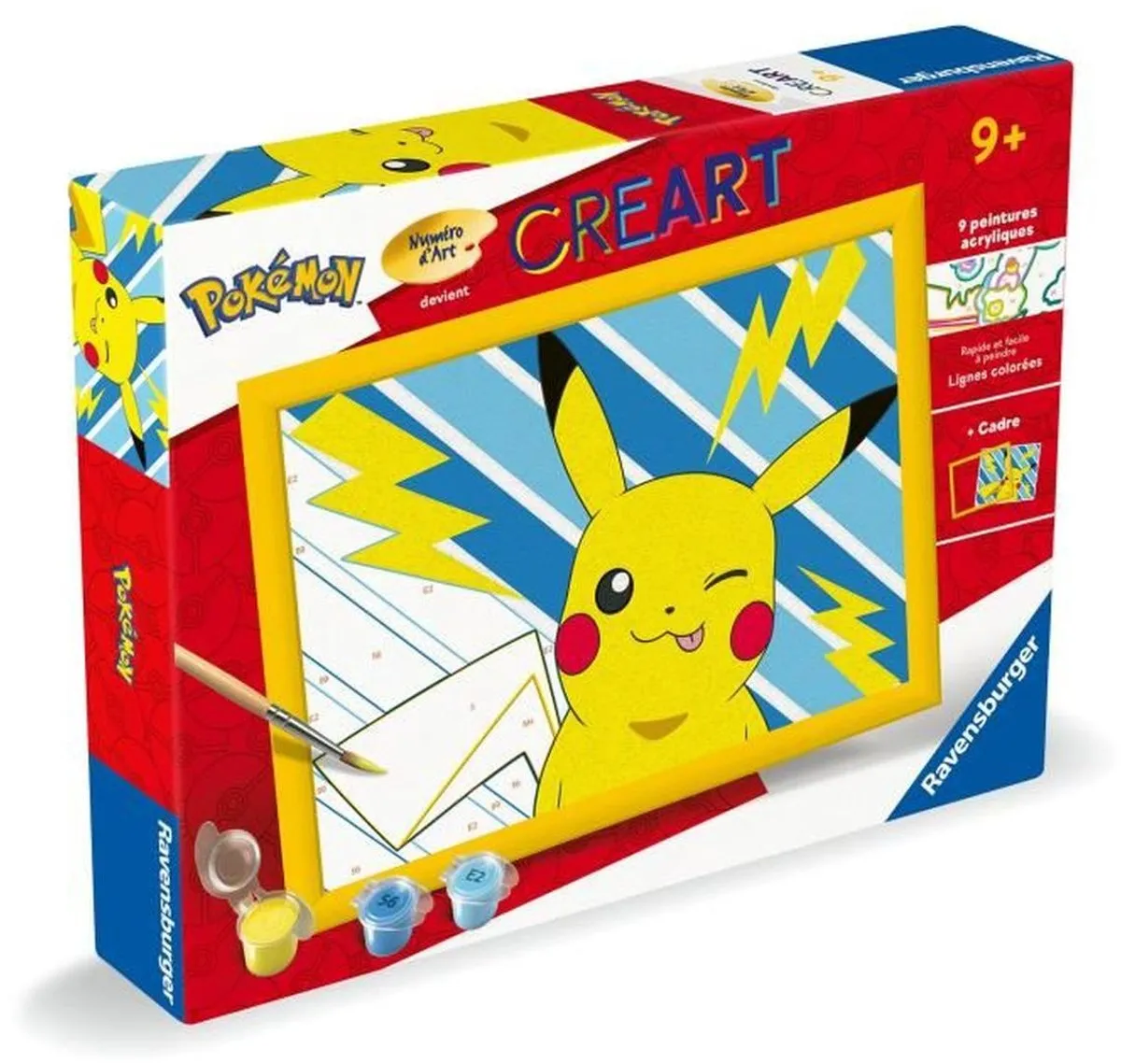 Ravensburger CreArt Kids Pikachu Éclair Schilderset 18x24cm - 25905