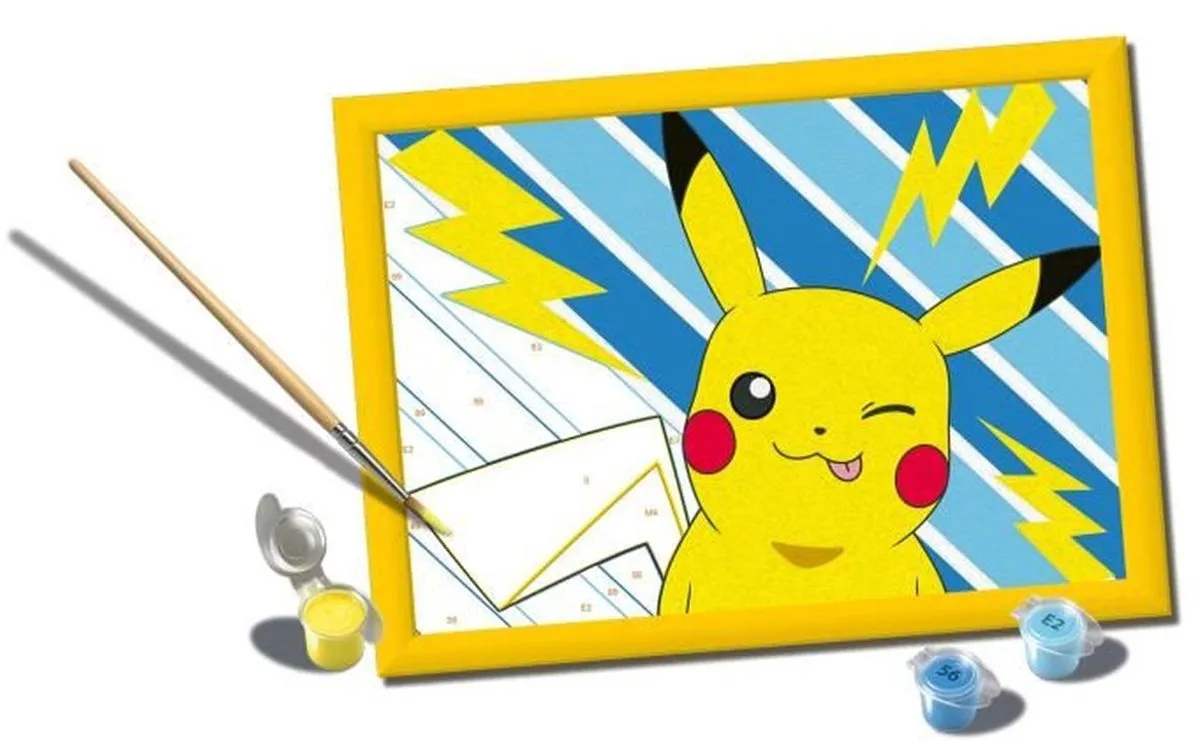 Ravensburger CreArt Kids Pikachu Éclair Schilderset 18x24cm - 25905