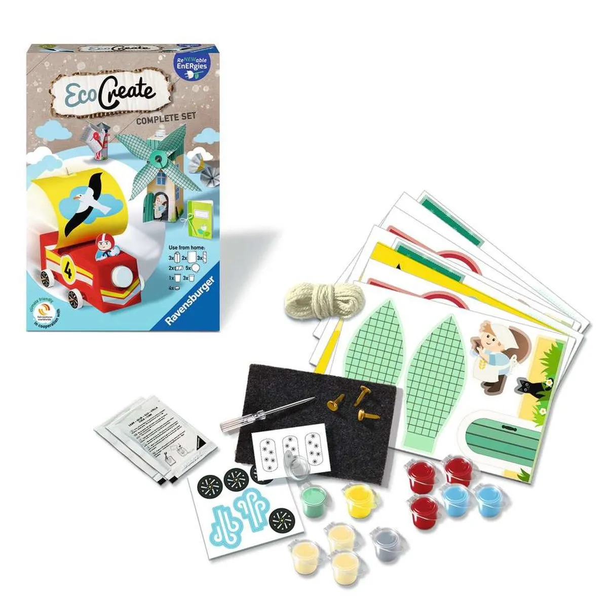 Ravensburger EcoCreate Midi Renewable Energie - Multicolor