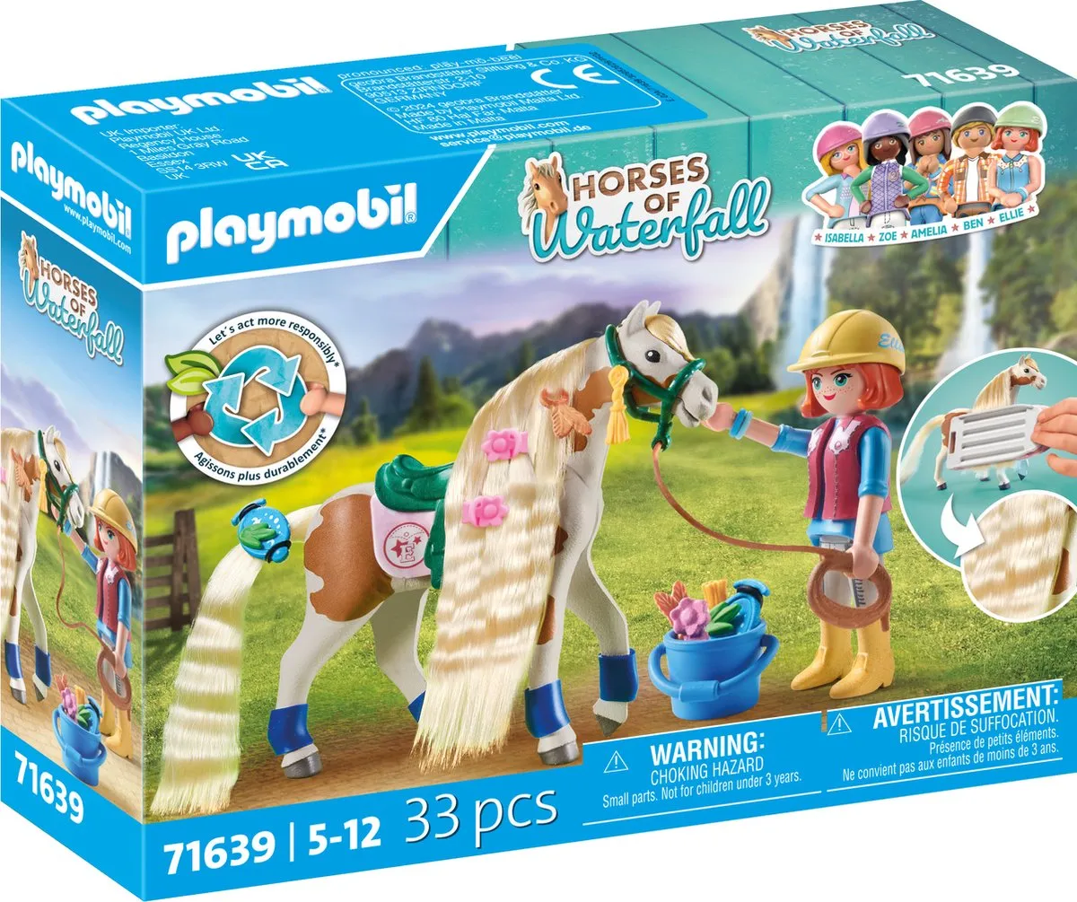 Playmobil Horses of Waterfall Ellie met Paard 71639
