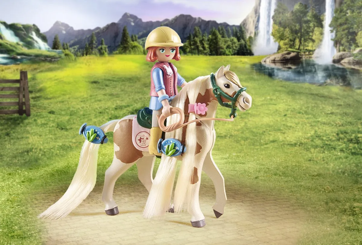 Playmobil Horses of Waterfall Ellie met Paard 71639 - Multicolor
