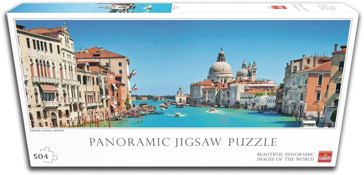 Goliath Grand Canal Venice Legpuzzel 504 Stuks - Multicolor