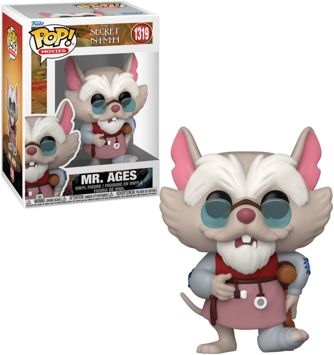 Funko Pop! Movies The Secret of NIMH Mr. Ages #1319