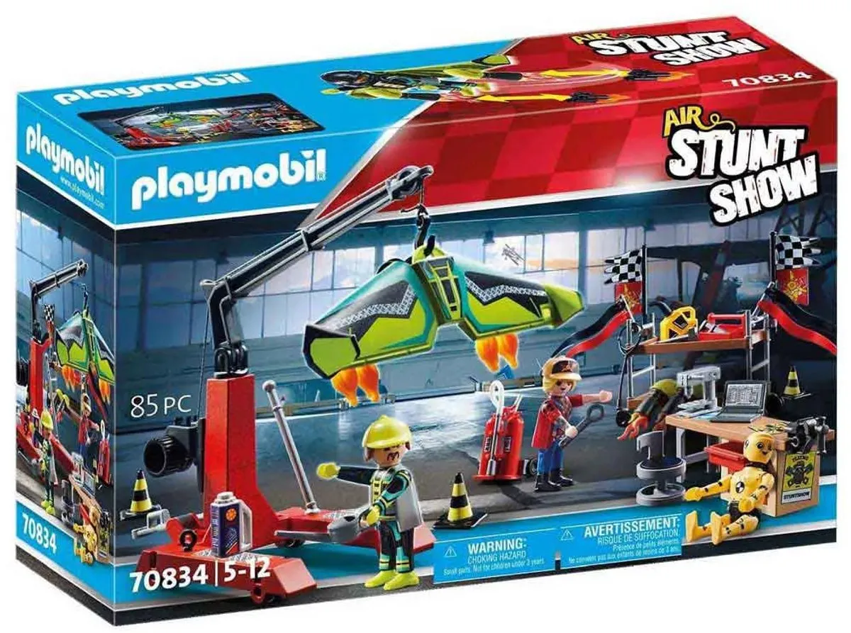 Playmobil Air Stuntshow Servicestation 70834