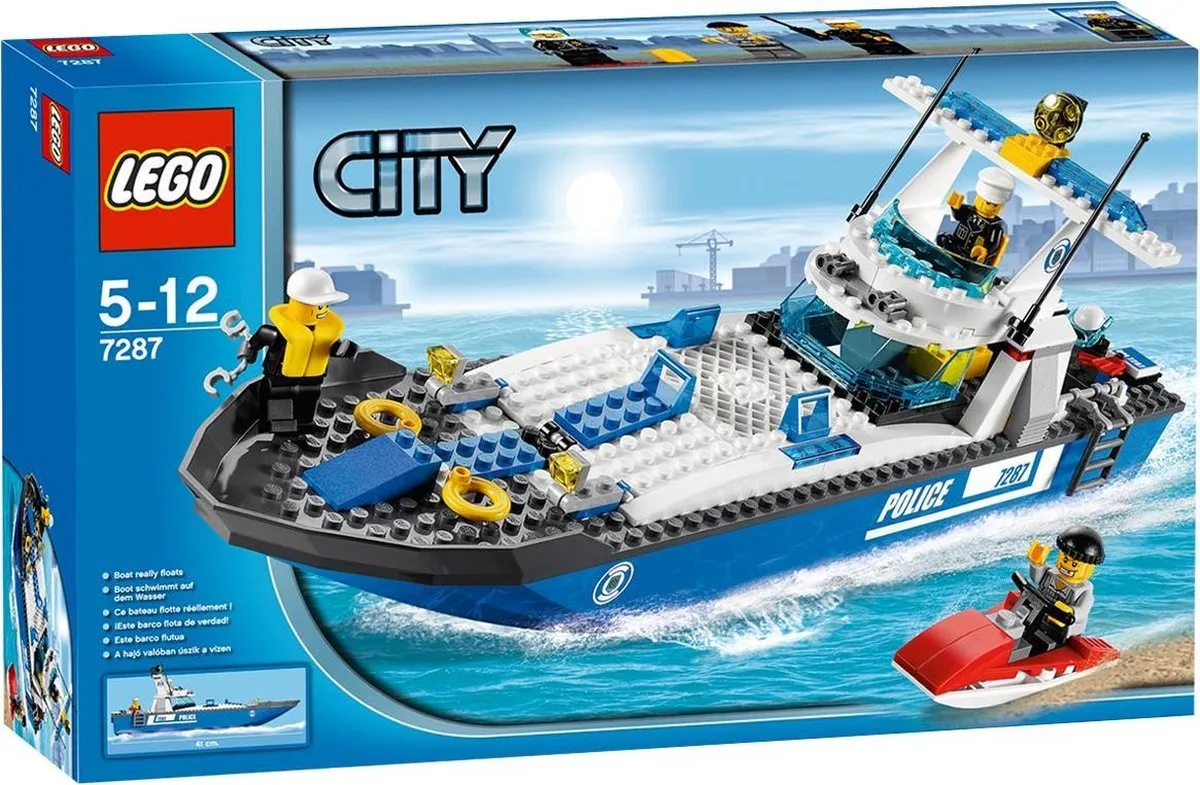 LEGO City Politieboot 7287