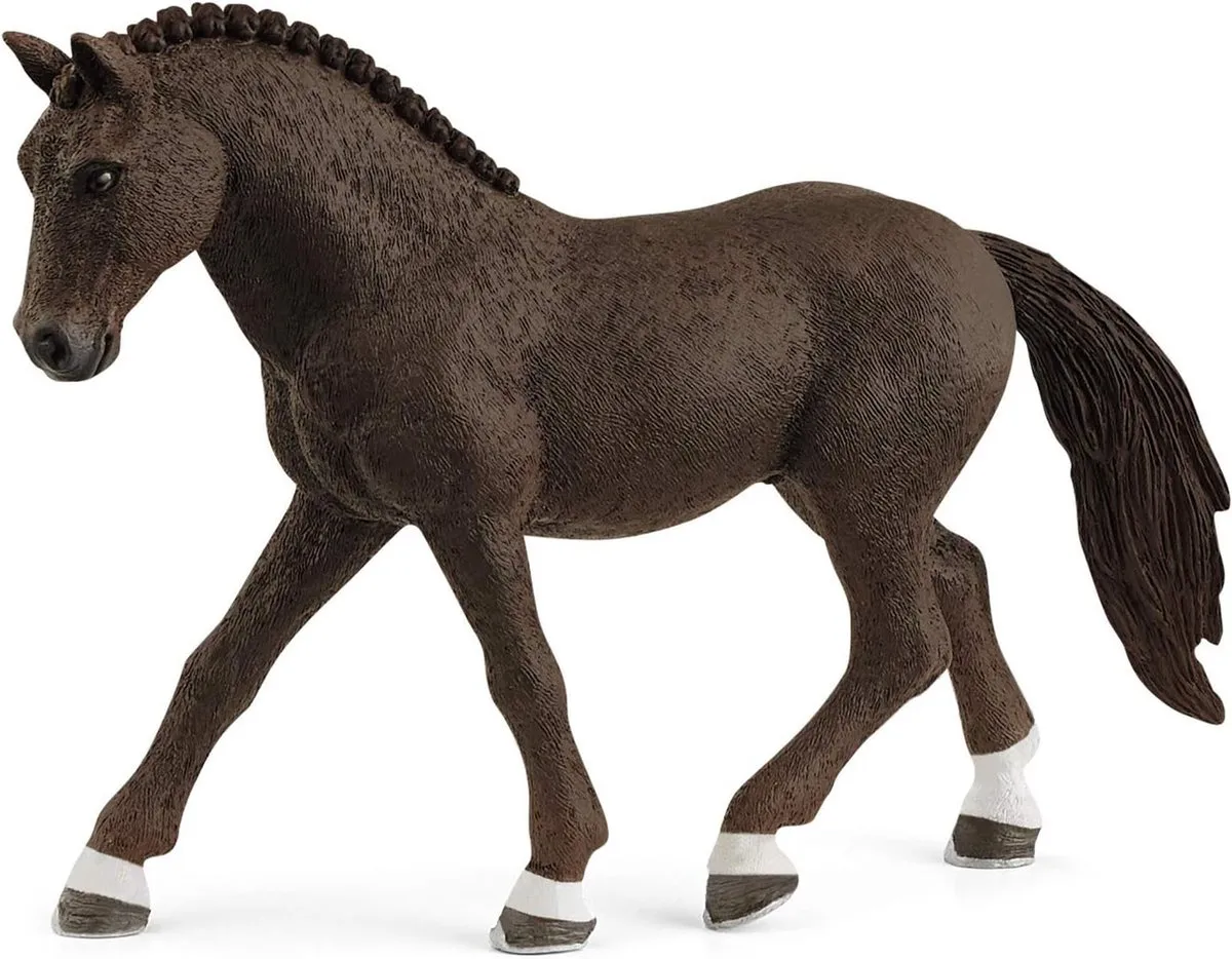 Schleich Horse Club Duits Rijpaard Ruin Speelfiguur 13926 - Bruin