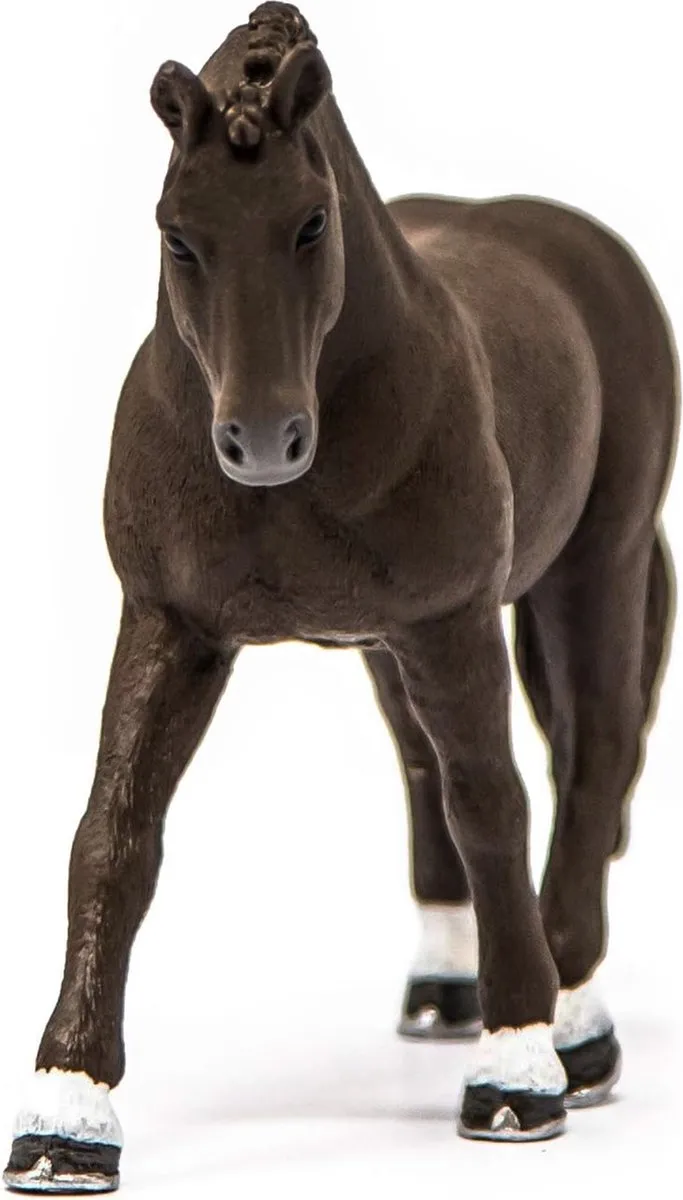 Schleich Horse Club Duits Rijpaard Ruin Speelfiguur 13926 - Bruin