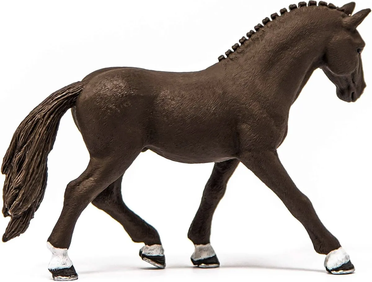 Schleich Horse Club Duits Rijpaard Ruin Speelfiguur 13926 - Bruin