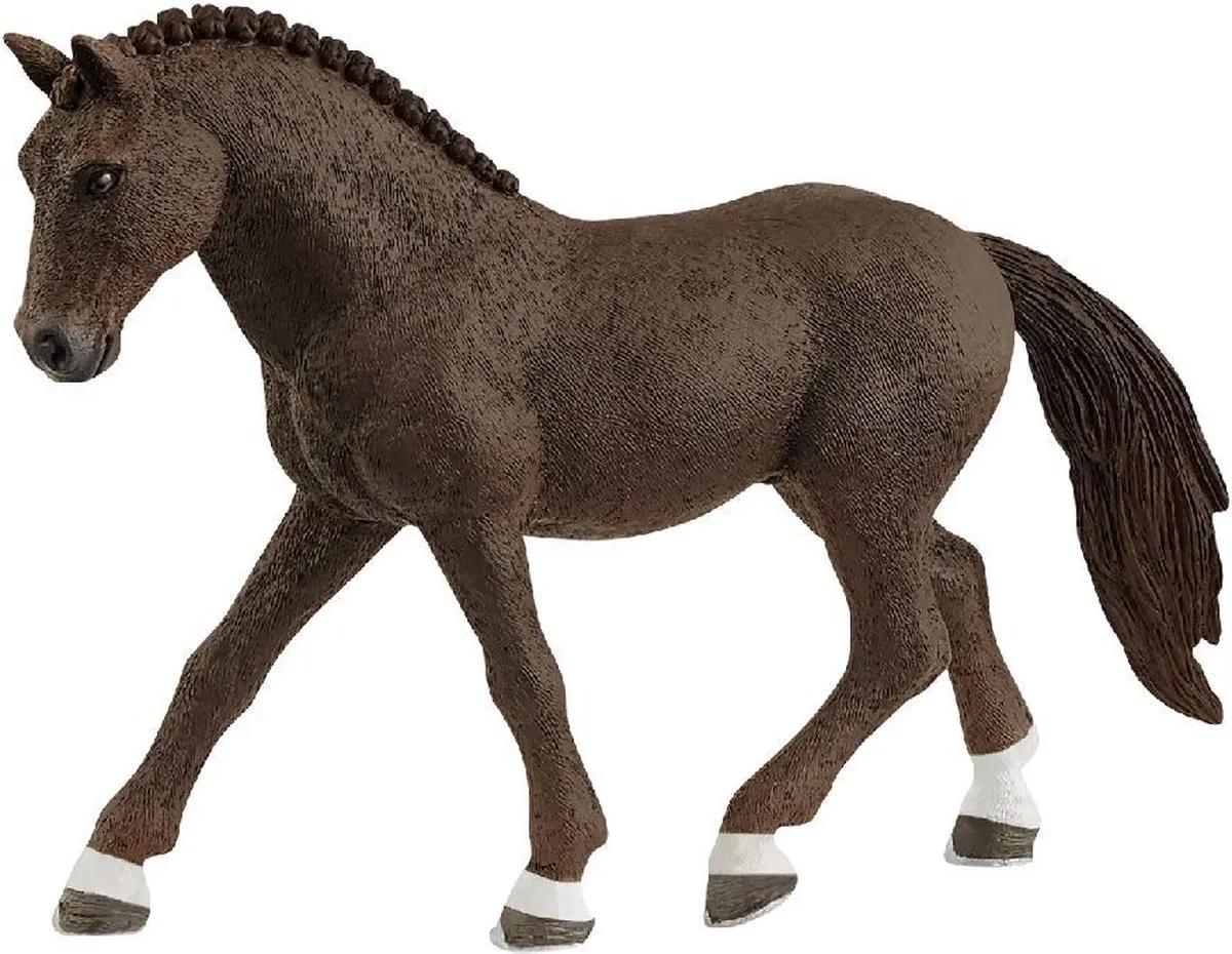 Schleich Horse Club Duits Rijpaard Ruin Speelfiguur 13926 - Bruin