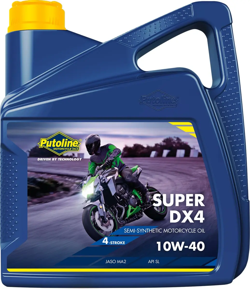 Putoline Super DX4 10W40 olie 4T 4 liter