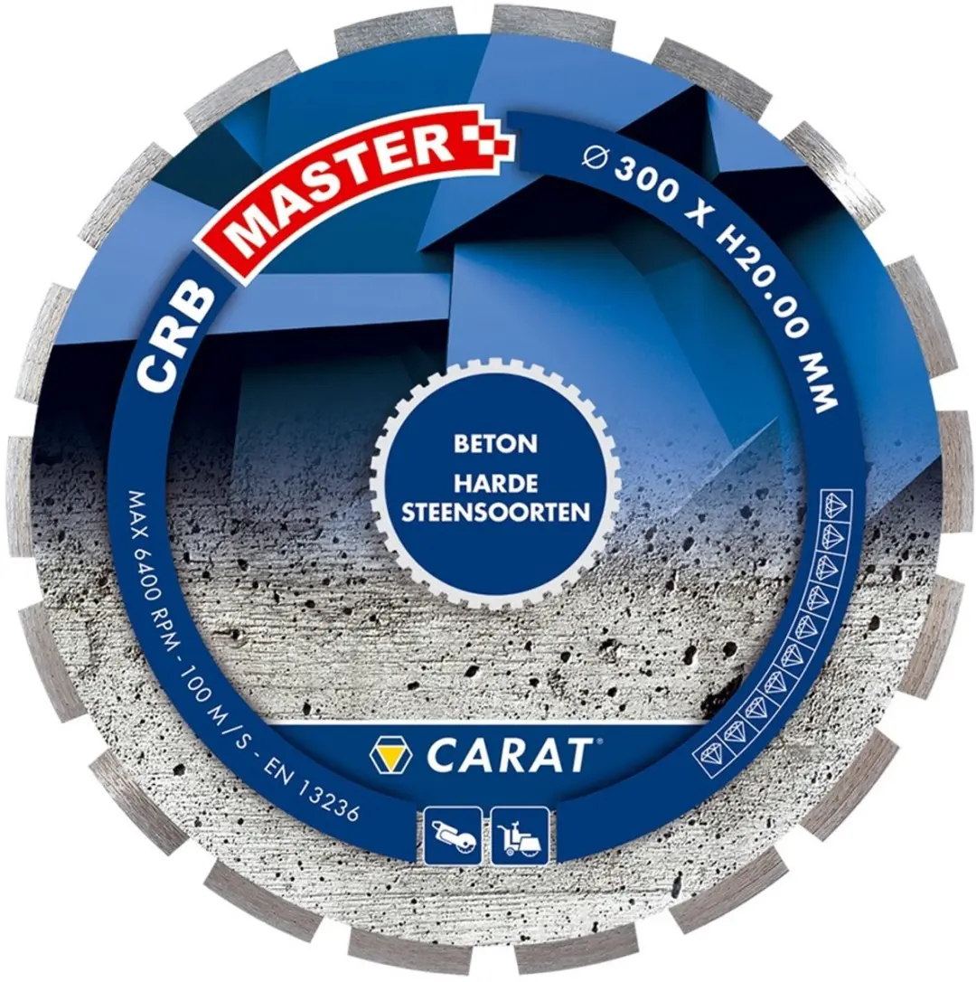 Carat Diamantzaag Beton Ø500X25,40Mm, Crb Master