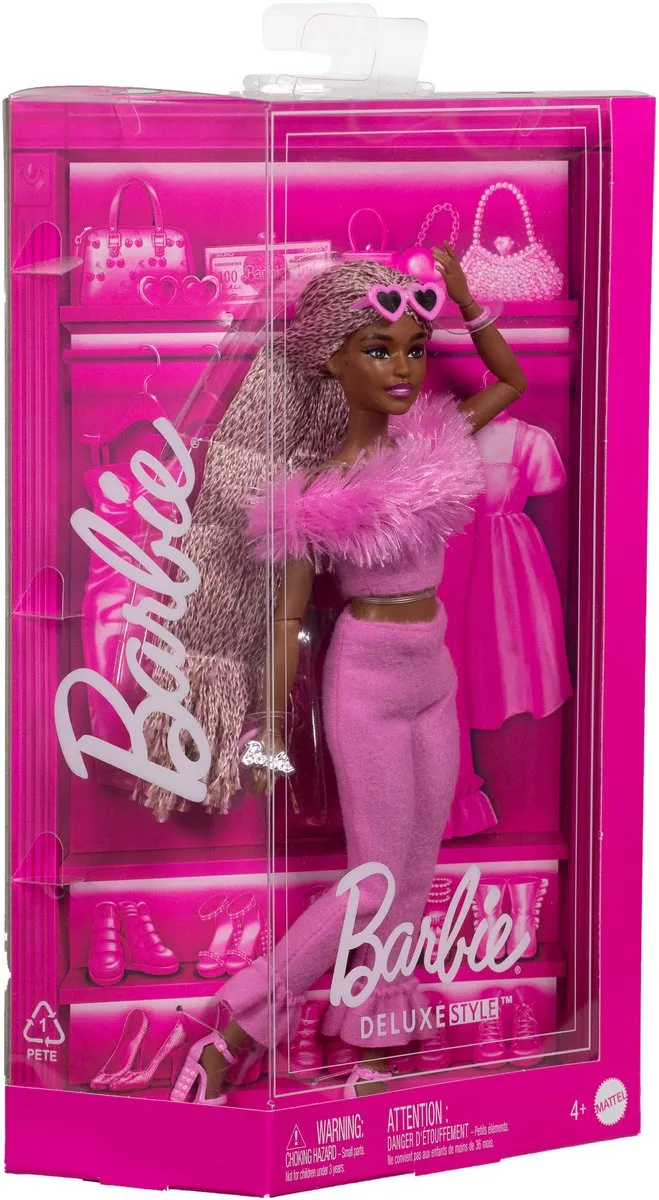 Barbie Deluxe Stijl Modepop - 31cm - Verschillende kleuren - afbeelding 6 van 6