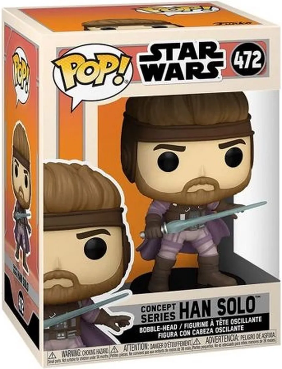 Funko Star Wars Concept Series Han Solo Pop #472 - Multi