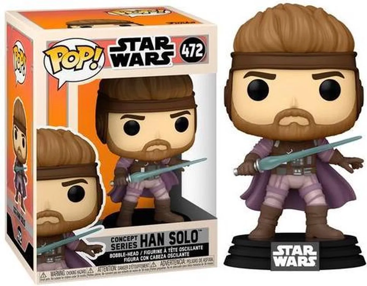 Funko Star Wars Concept Series Han Solo Pop #472 - Multi