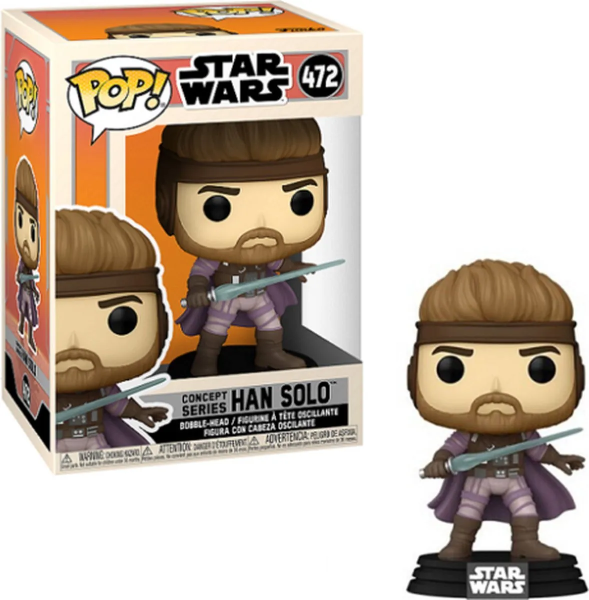 Funko Star Wars Concept Series Han Solo Pop #472 - Multi