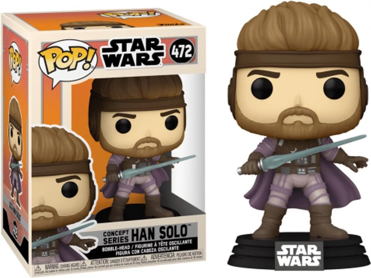 Funko Star Wars Concept Series Han Solo Pop #472 - Multi