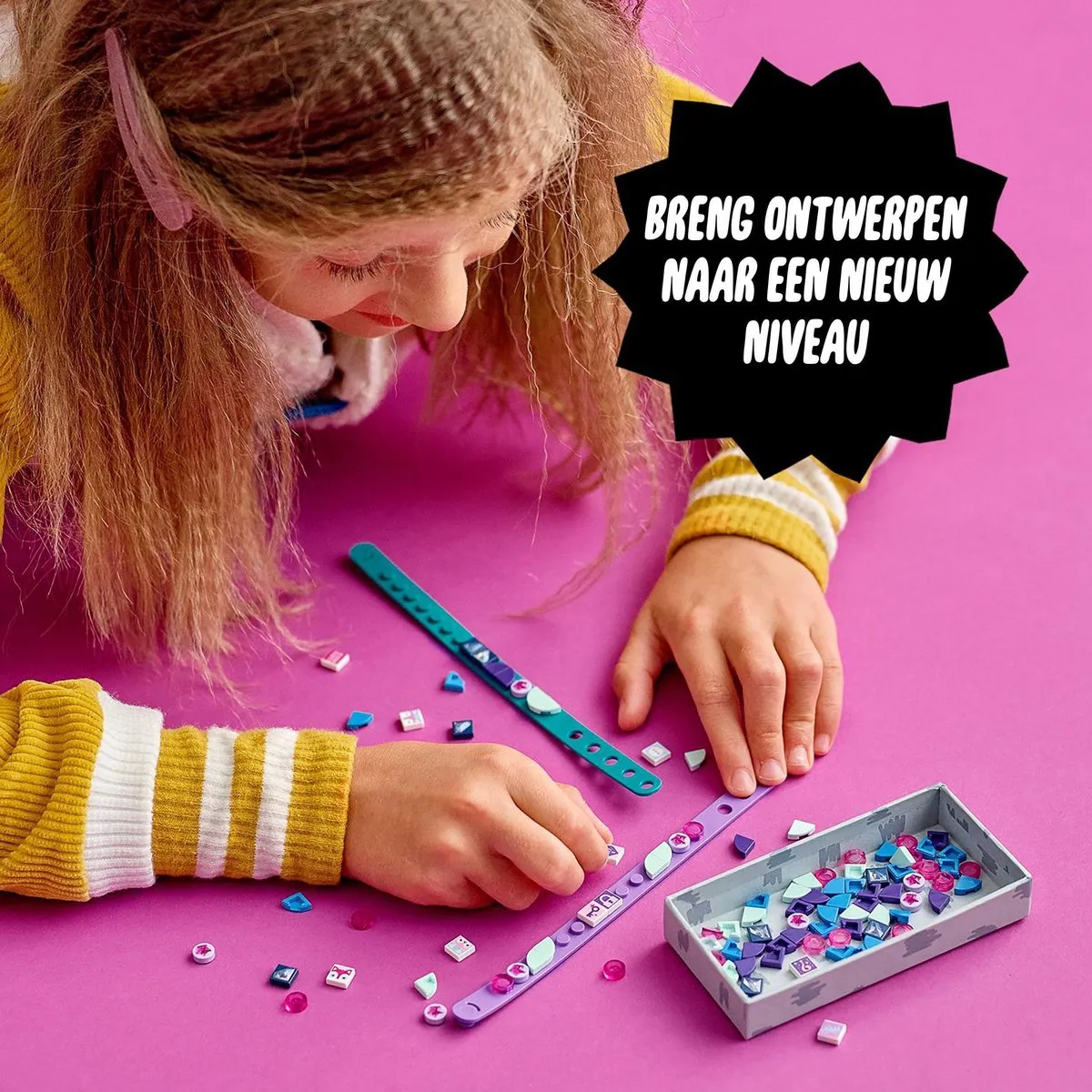 LEGO DOTS Extra DOTS Serie 3 41921 - Blauw - afbeelding 6 van 6