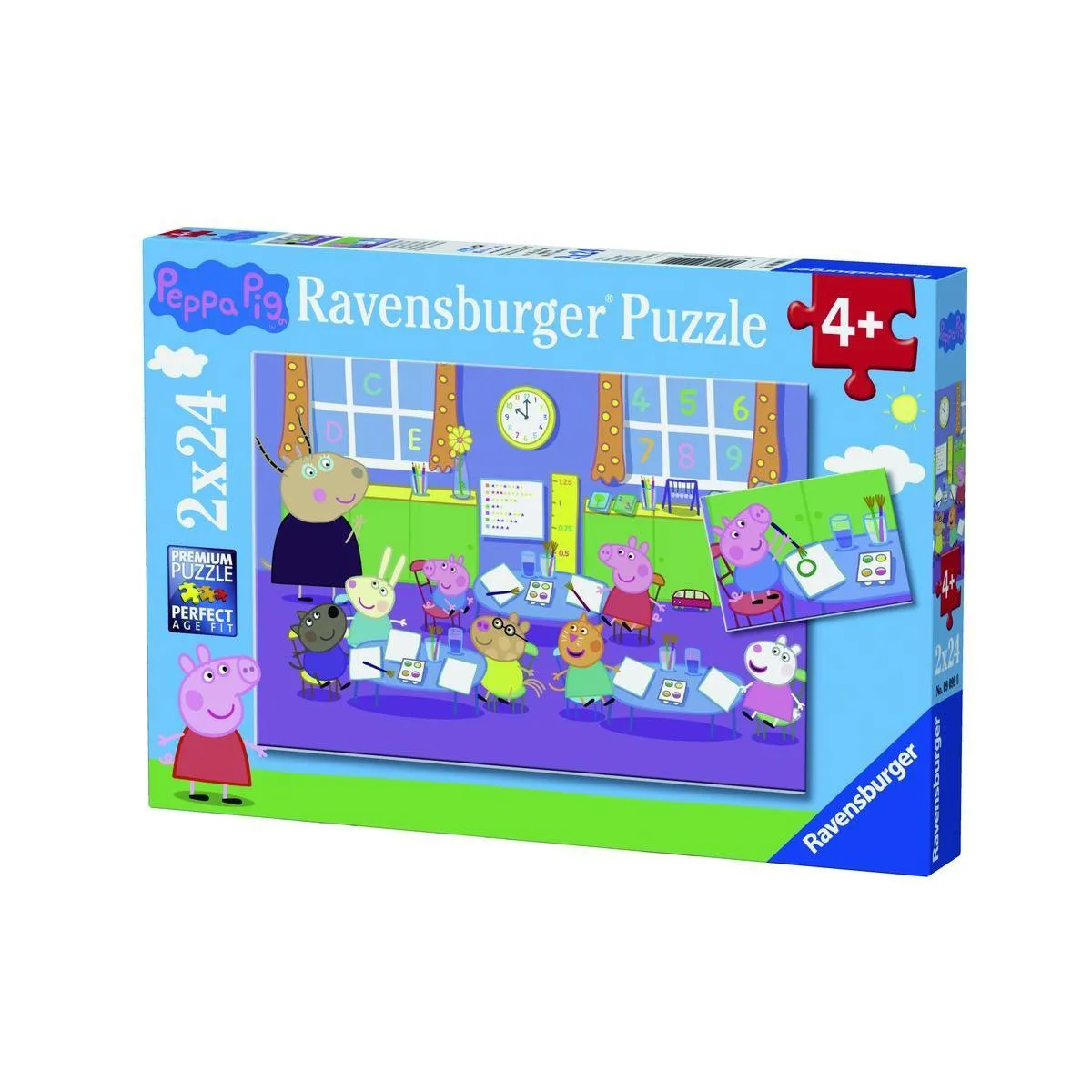 Ravensburger Peppa Pig Puzzels 24 Stuks - 2x24