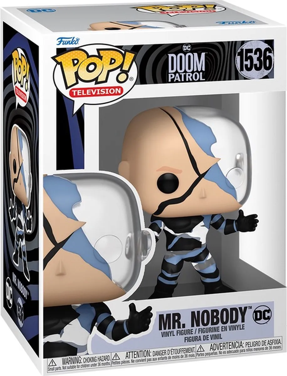 Funko Pop! Doom Patrol Mr. Nobody Glow in the Dark - 1536 - afbeelding 3 van 6