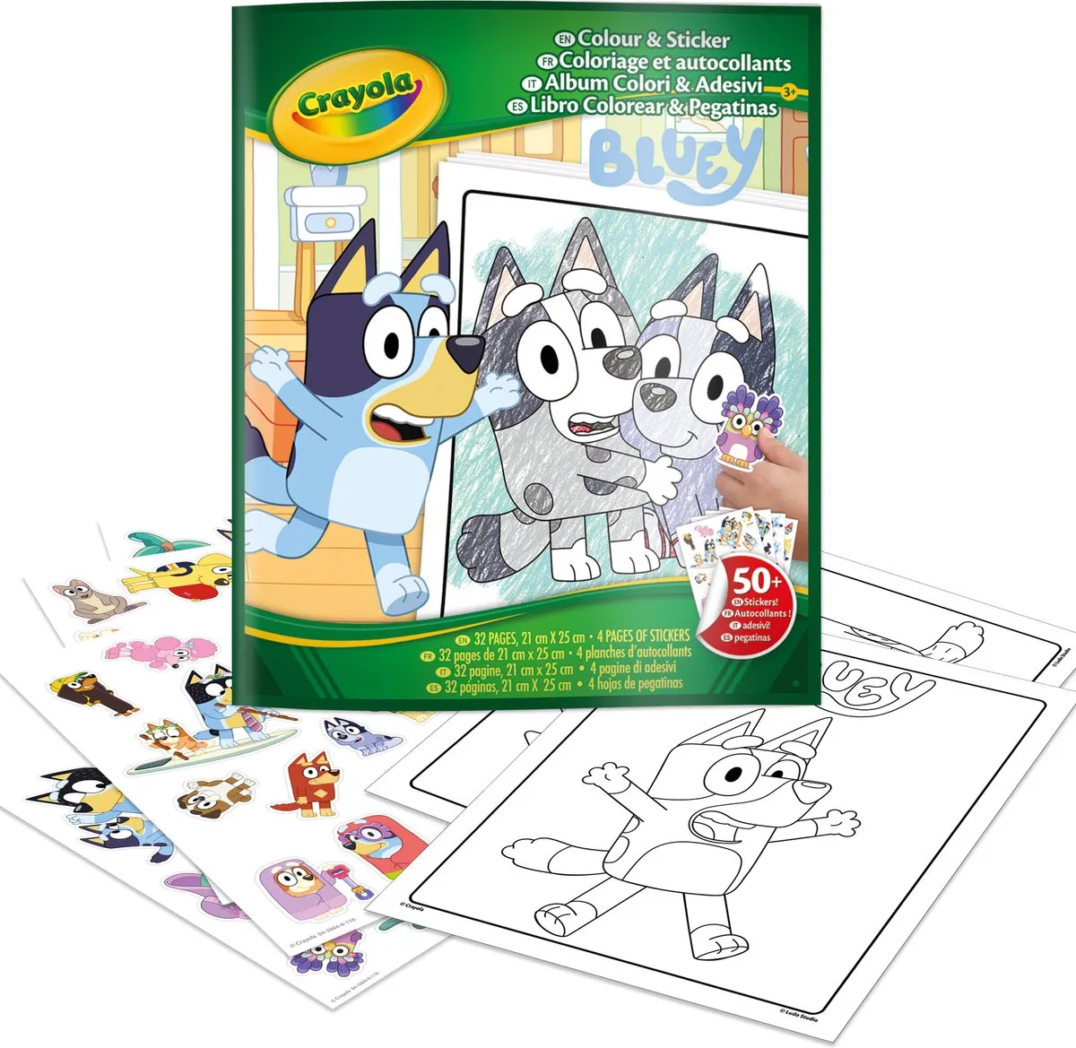 Crayola Bluey Kleurboek