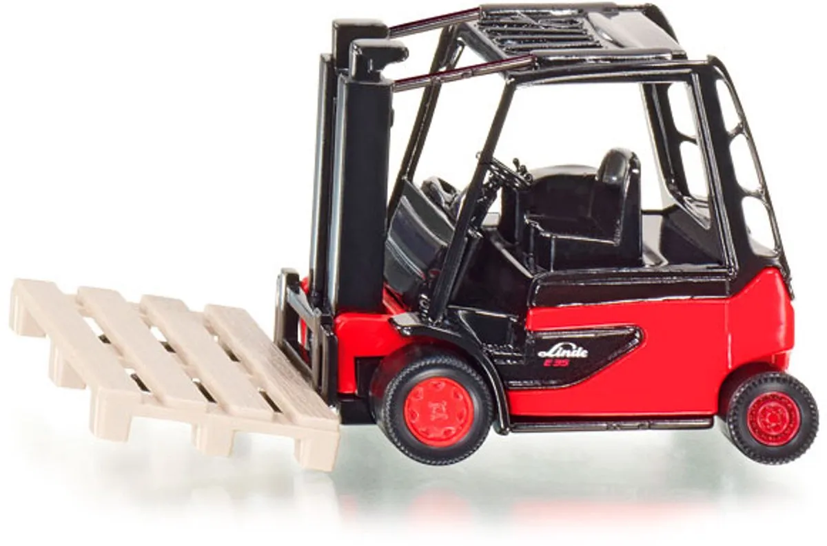 SIKU Linde Vorkheftruck 1311 - Rood