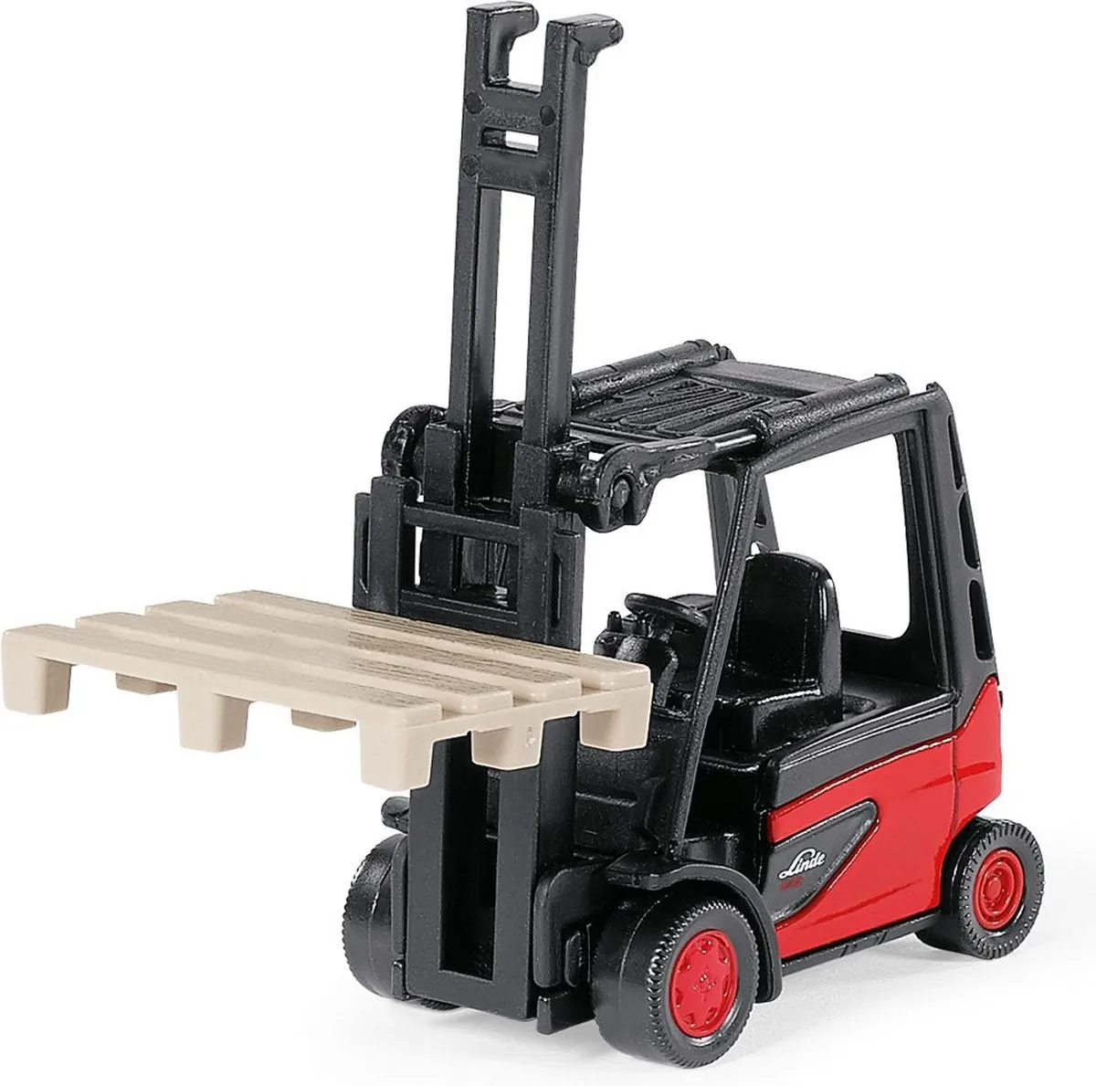 SIKU Linde Vorkheftruck 1311 - Rood