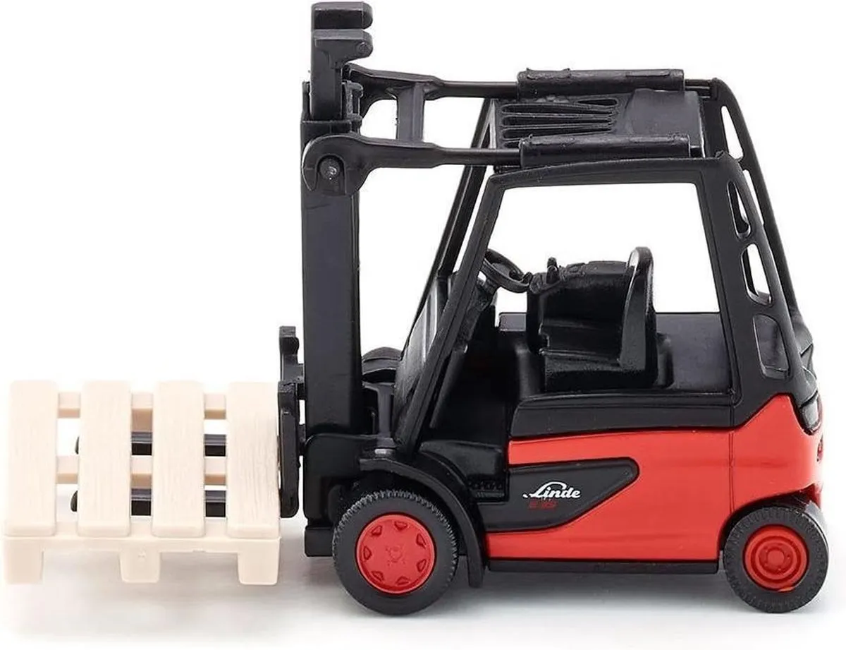 SIKU Linde Vorkheftruck 1311 - Rood - afbeelding 6 van 6