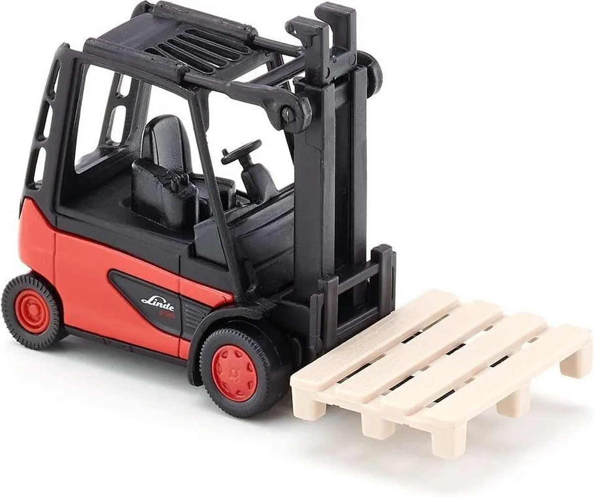SIKU Linde Vorkheftruck 1311 - Rood