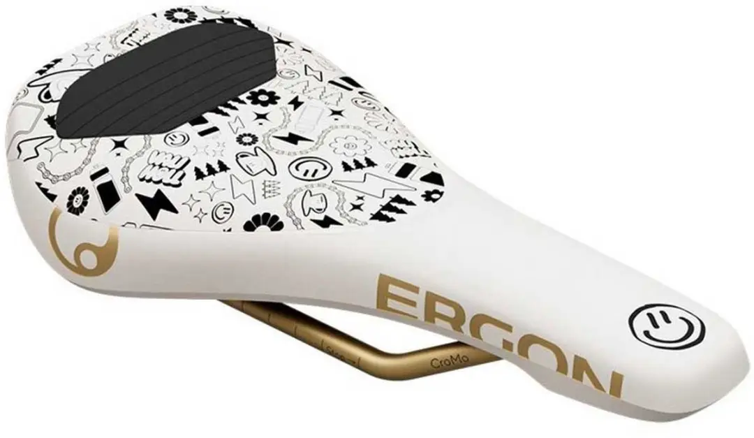 Ergon Sm Downhill Comp Vali Holl Edition Zadel - 120mm - Zilver - afbeelding 2 van 6
