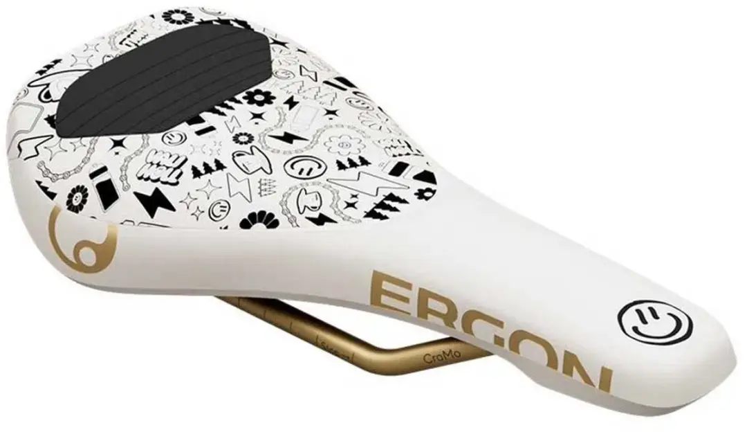 Ergon Sm Downhill Comp Vali Holl Edition Zadel - 120mm - Zilver - afbeelding 3 van 6
