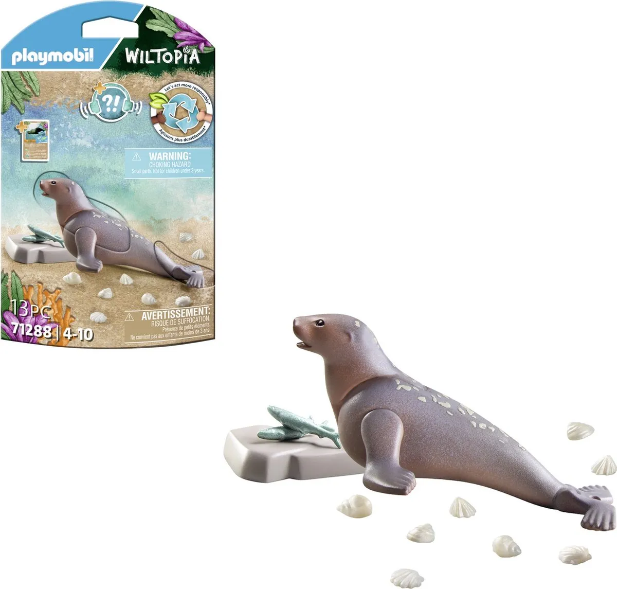 Playmobil Wiltopia Zeeleeuw 71288 - Multicolor
