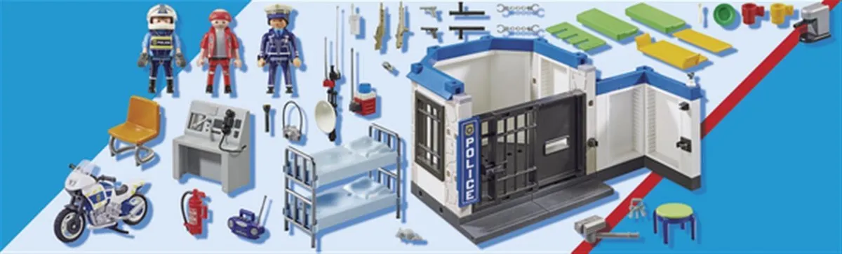 Playmobil City Action Politie Ontsnapping Gevangenis 70568 - Multicolor - afbeelding 6 van 6