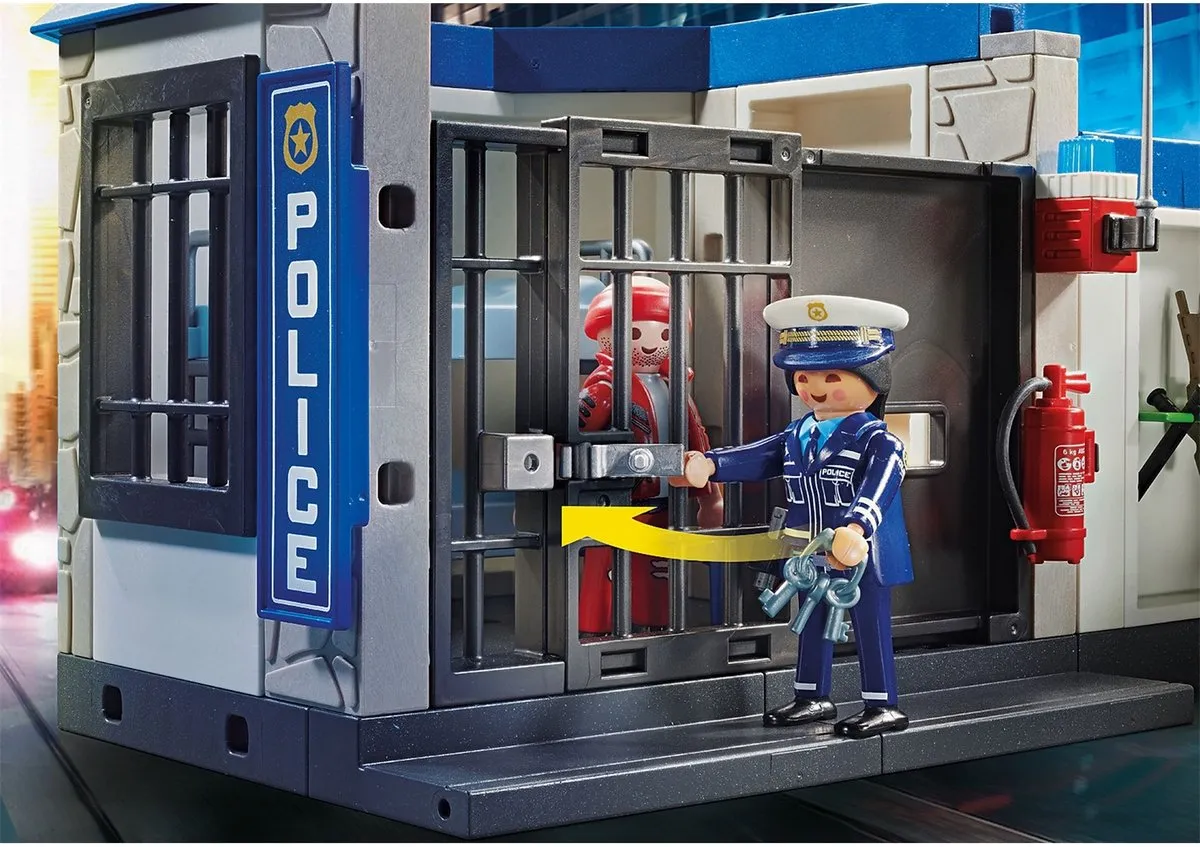 Playmobil City Action Politie Ontsnapping Gevangenis 70568 - Multicolor