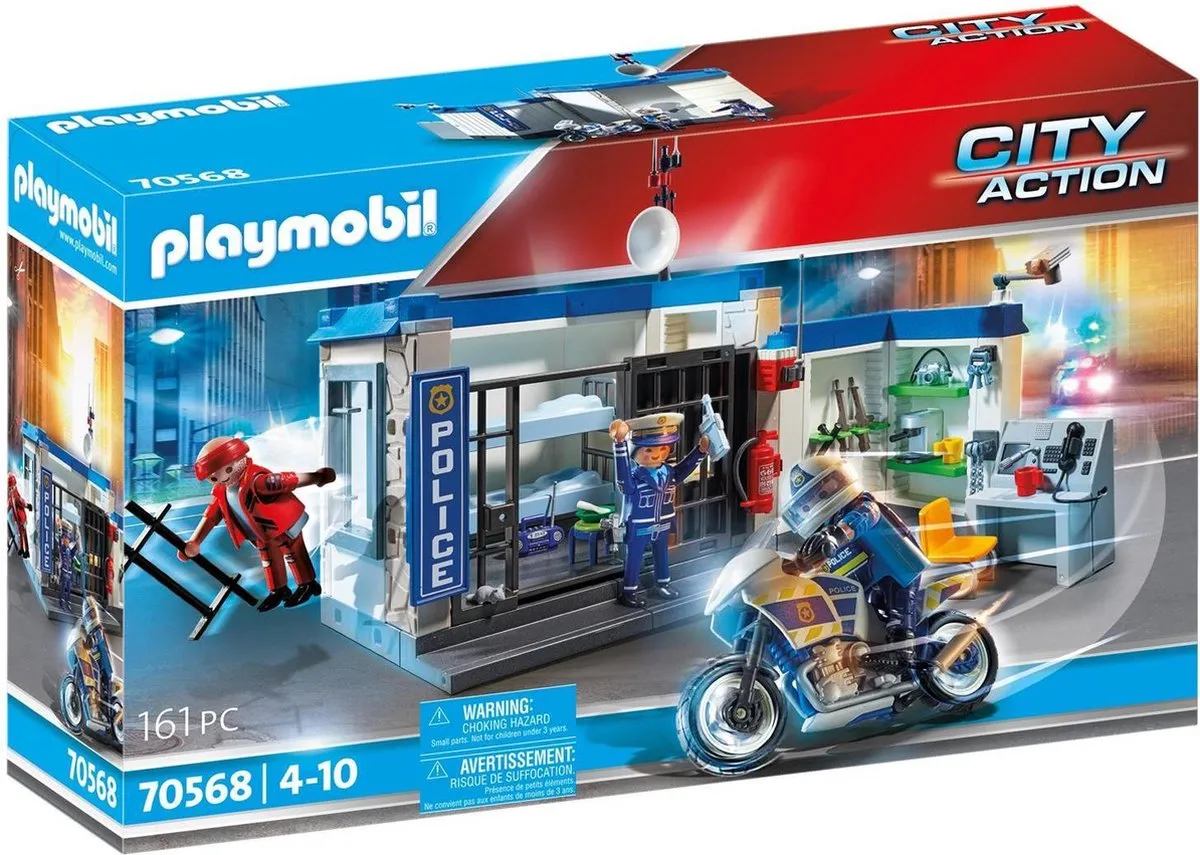 Playmobil City Action Politie Ontsnapping Gevangenis 70568