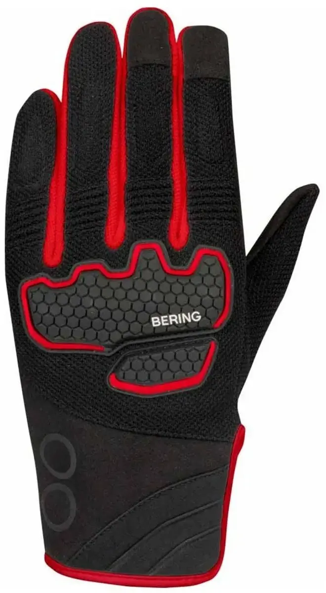 Bering Breeze Zomerhandschoenen - 2XL - Zwart/Rood