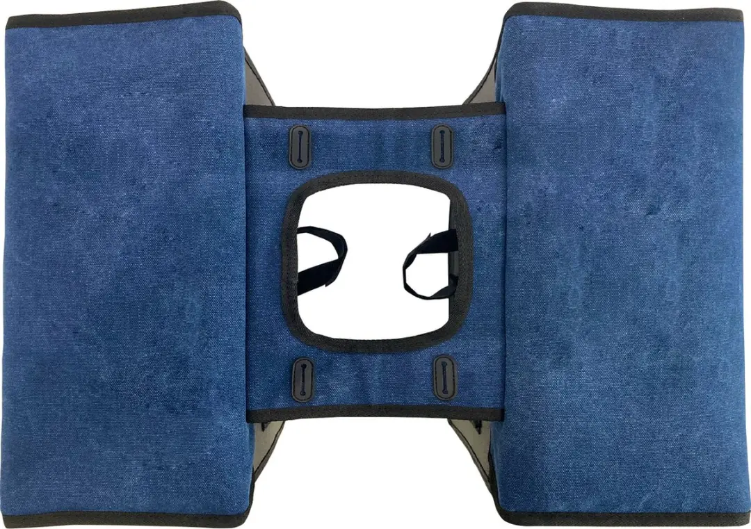 Willex Dubbele Fietstas 40L - Blauw - afbeelding 4 van 6
