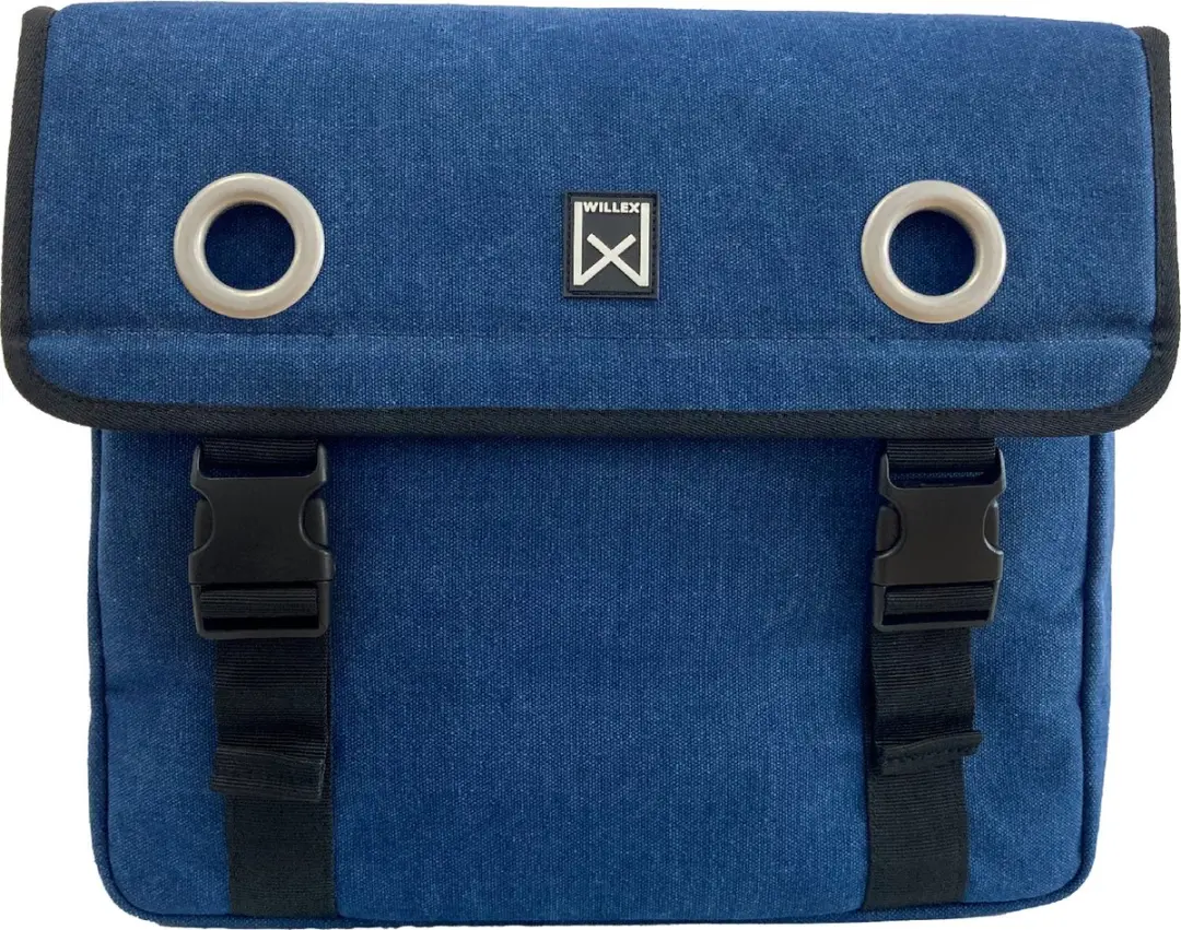 Willex Dubbele Fietstas 40L - Blauw - afbeelding 2 van 6