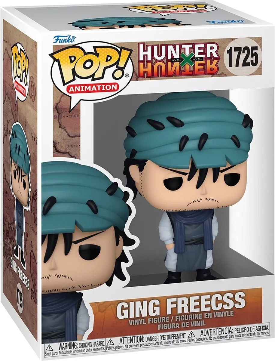 Funko Pop! Animation Hunter x Hunter Ging Freecss #1725 - Multicolor