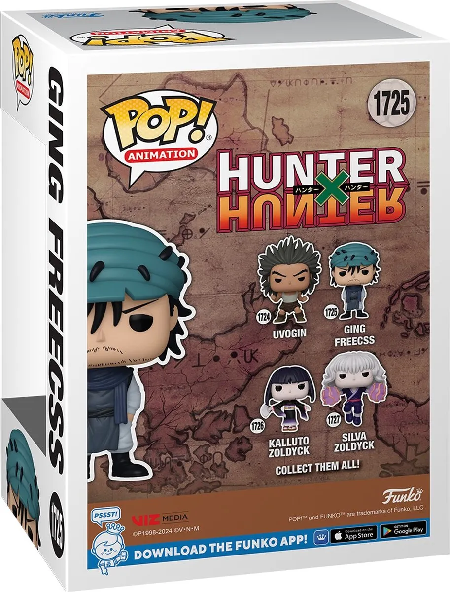 Funko Pop! Animation Hunter x Hunter Ging Freecss #1725 - Multicolor