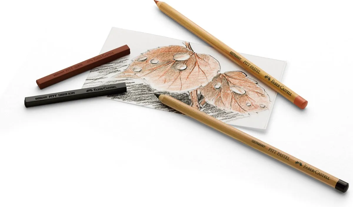 Faber-Castell Compendium Mahoniebox Kleurpotloden - 54 Stuks
