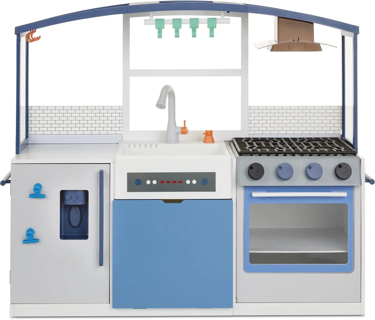 Little Tikes Wood Chef's Speelkeuken Blauw Wit