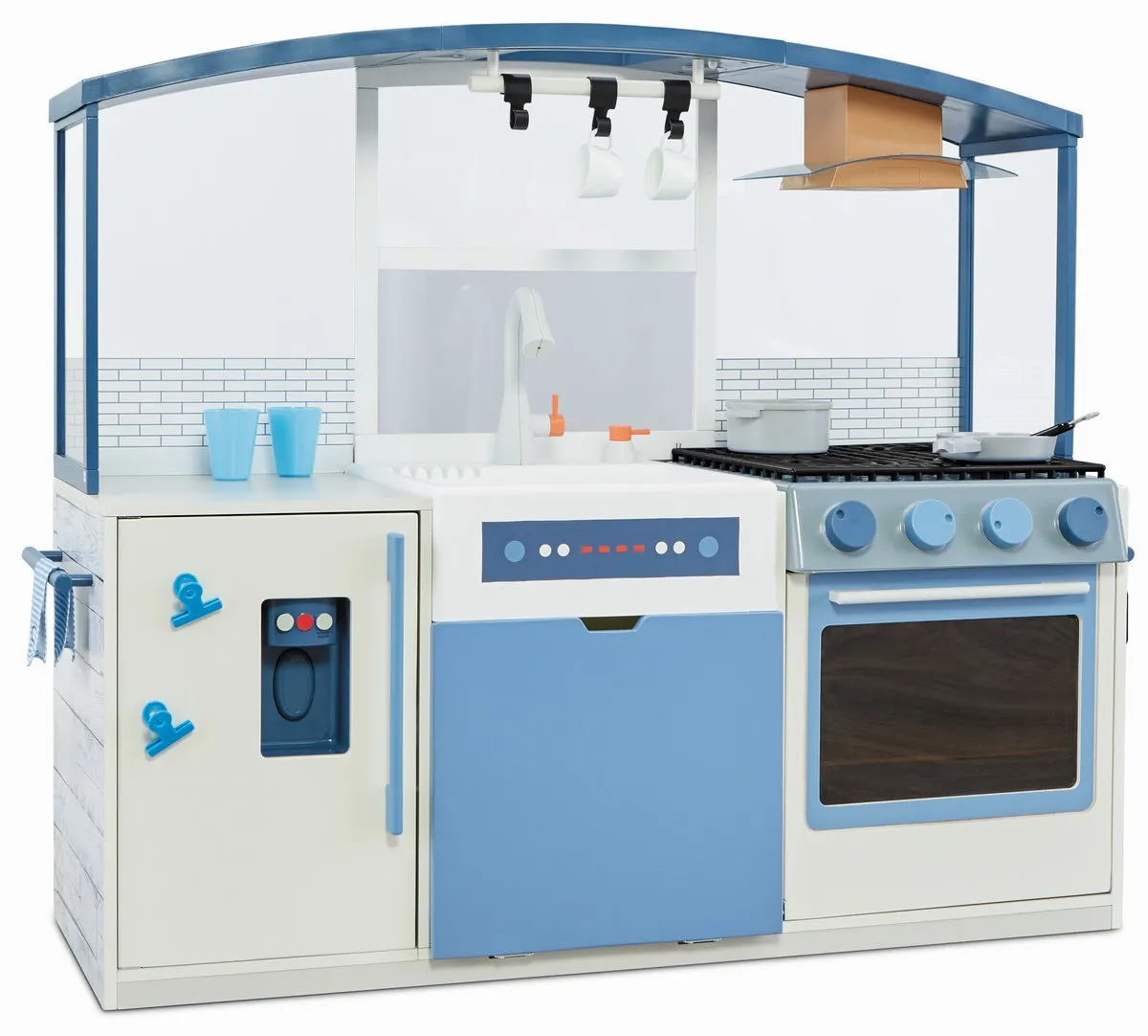 Little Tikes Wood Chef's Speelkeuken Blauw Wit