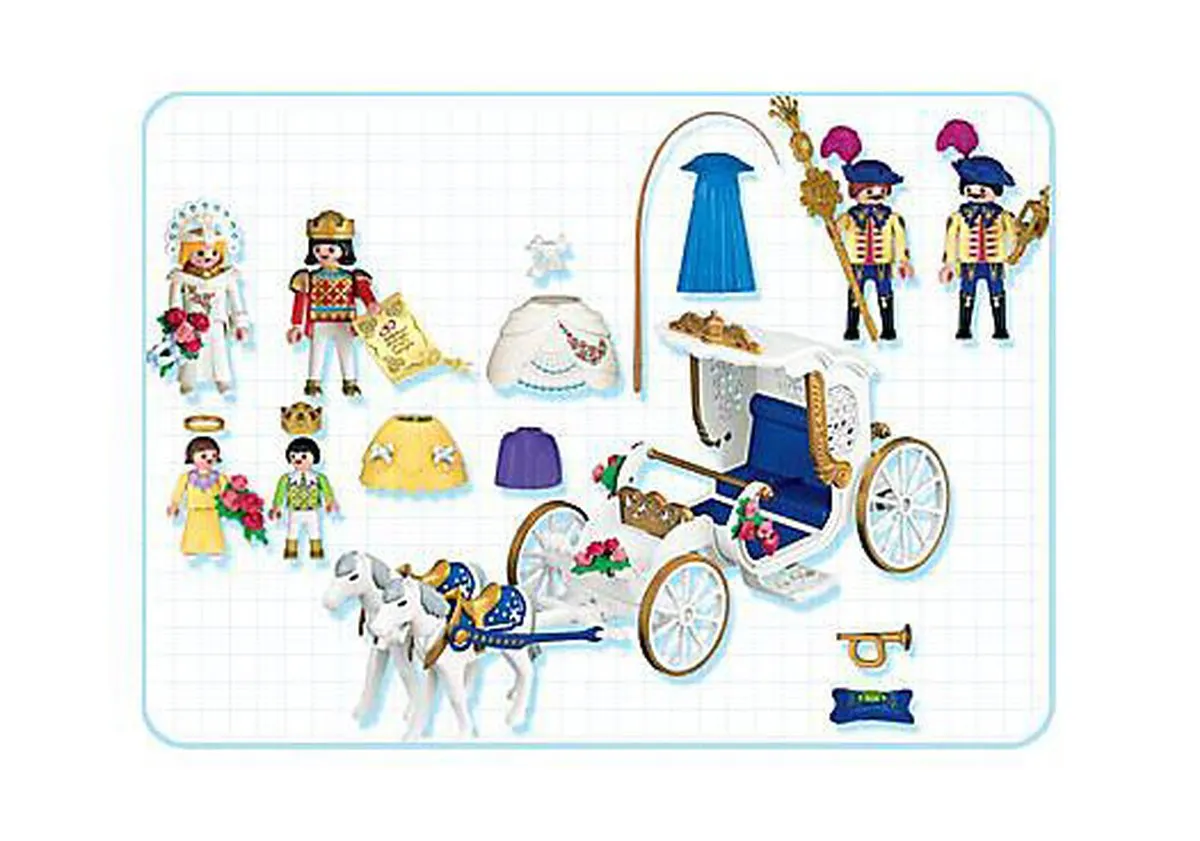 Playmobil Koninklijke Koets 4258 - Veelkleurig
