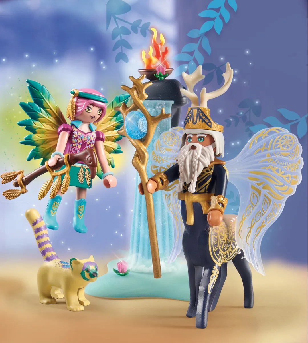 Playmobil Adventures of Ayuma Abjatus met Knight Fairy 71235