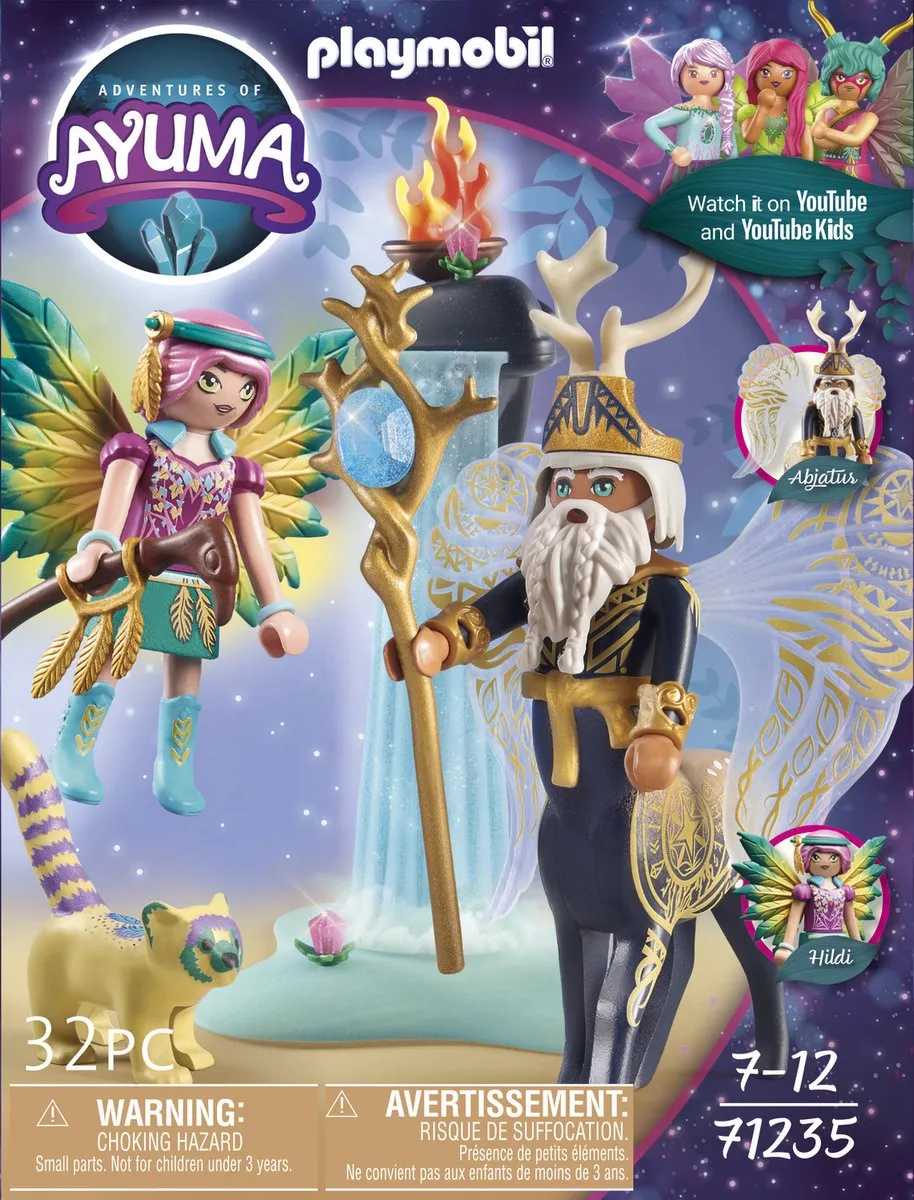 Playmobil Adventures of Ayuma Abjatus met Knight Fairy 71235