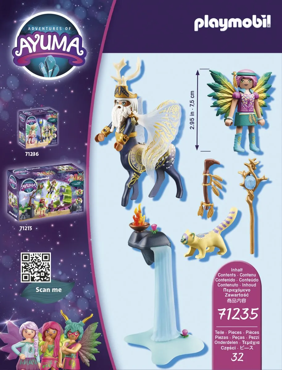 Playmobil Adventures of Ayuma Abjatus met Knight Fairy 71235