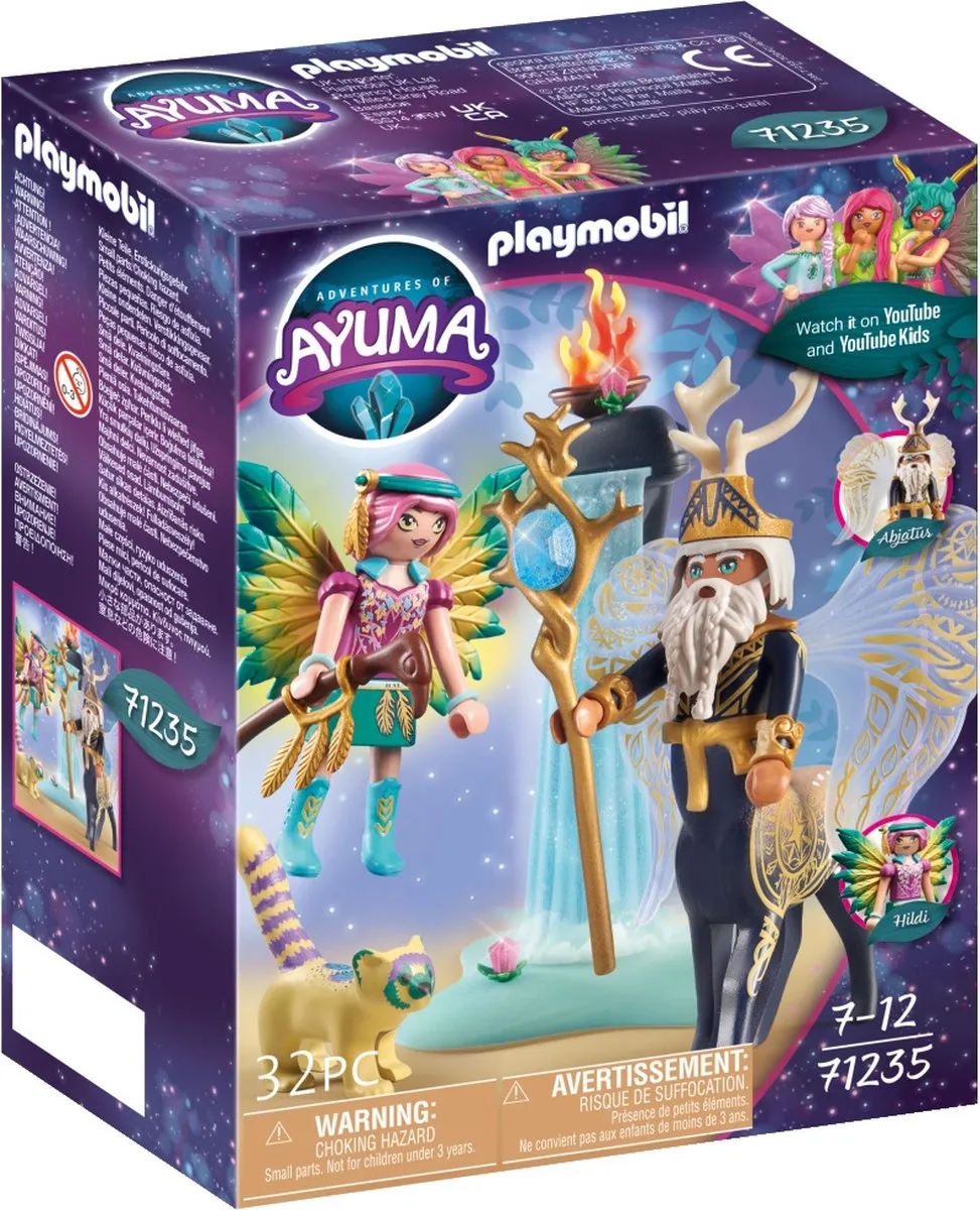 Playmobil Adventures of Ayuma Abjatus met Knight Fairy 71235