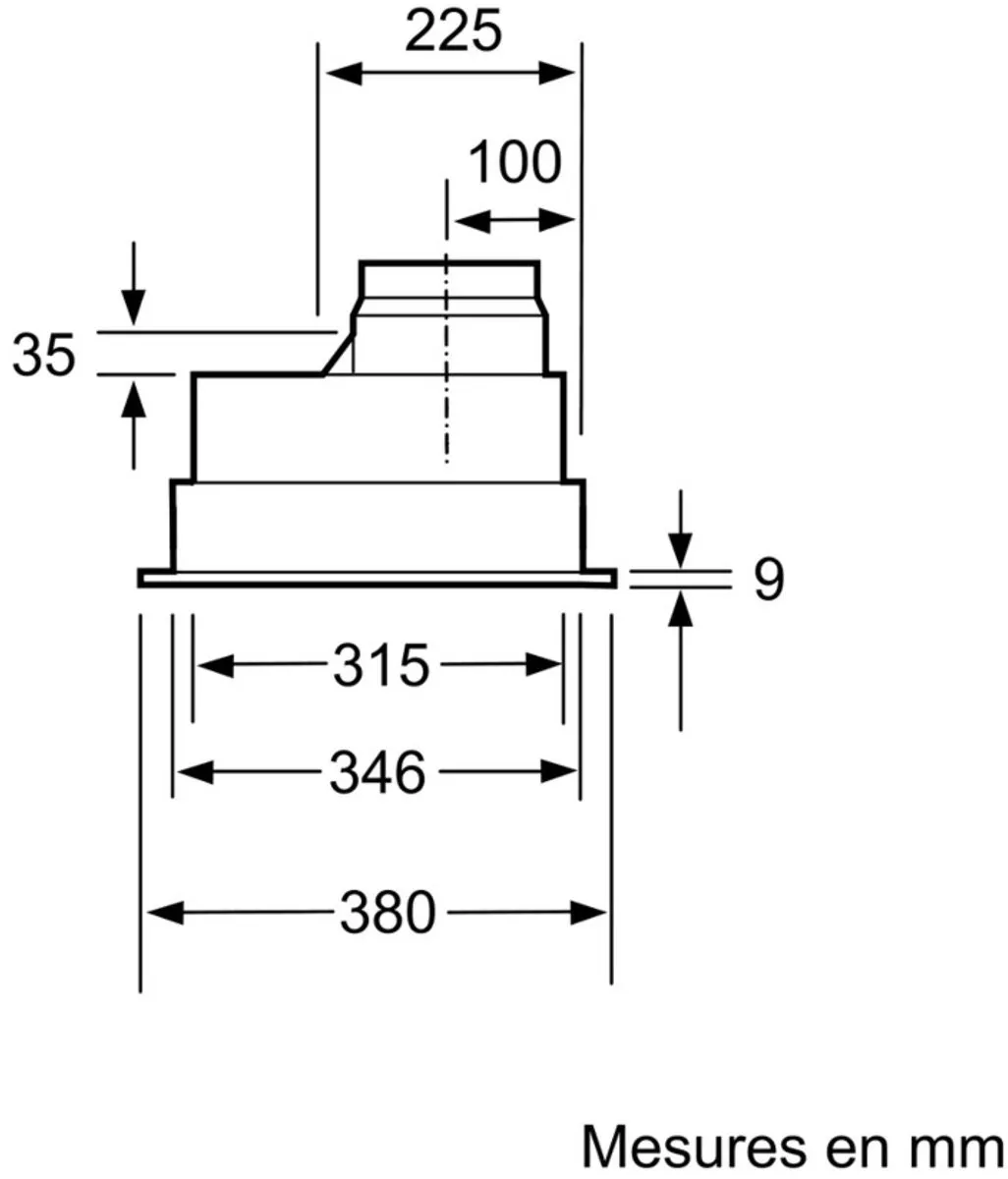 Siemens iQ300 LB75565 Integreerbare Afzuigkap 60cm - afbeelding 6 van 6
